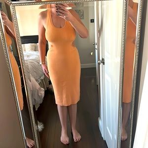 Brand new with Tags Abercrombie & Fit h cut out maxi dress. Size L